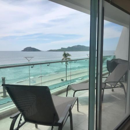 Hermoso Y Moderno Departamento Frente Al Malecon Con Preciosa Vista Al Mar Mazatlán Buitenkant foto