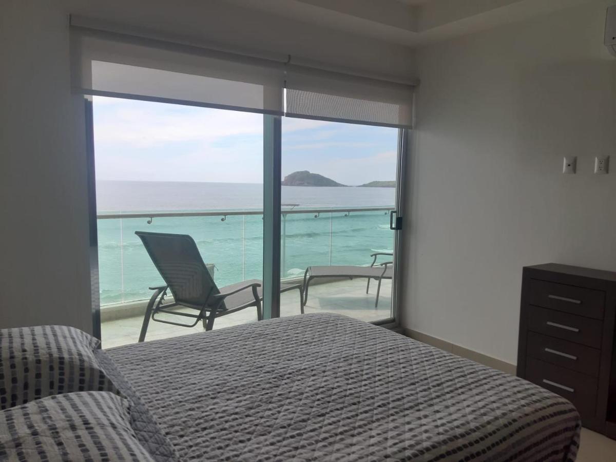 Hermoso Y Moderno Departamento Frente Al Malecon Con Preciosa Vista Al Mar Mazatlán Buitenkant foto
