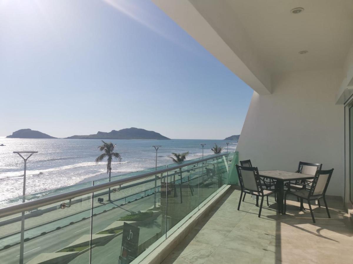Hermoso Y Moderno Departamento Frente Al Malecon Con Preciosa Vista Al Mar Mazatlán Buitenkant foto