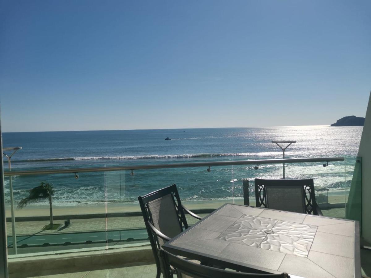 Hermoso Y Moderno Departamento Frente Al Malecon Con Preciosa Vista Al Mar Mazatlán Buitenkant foto