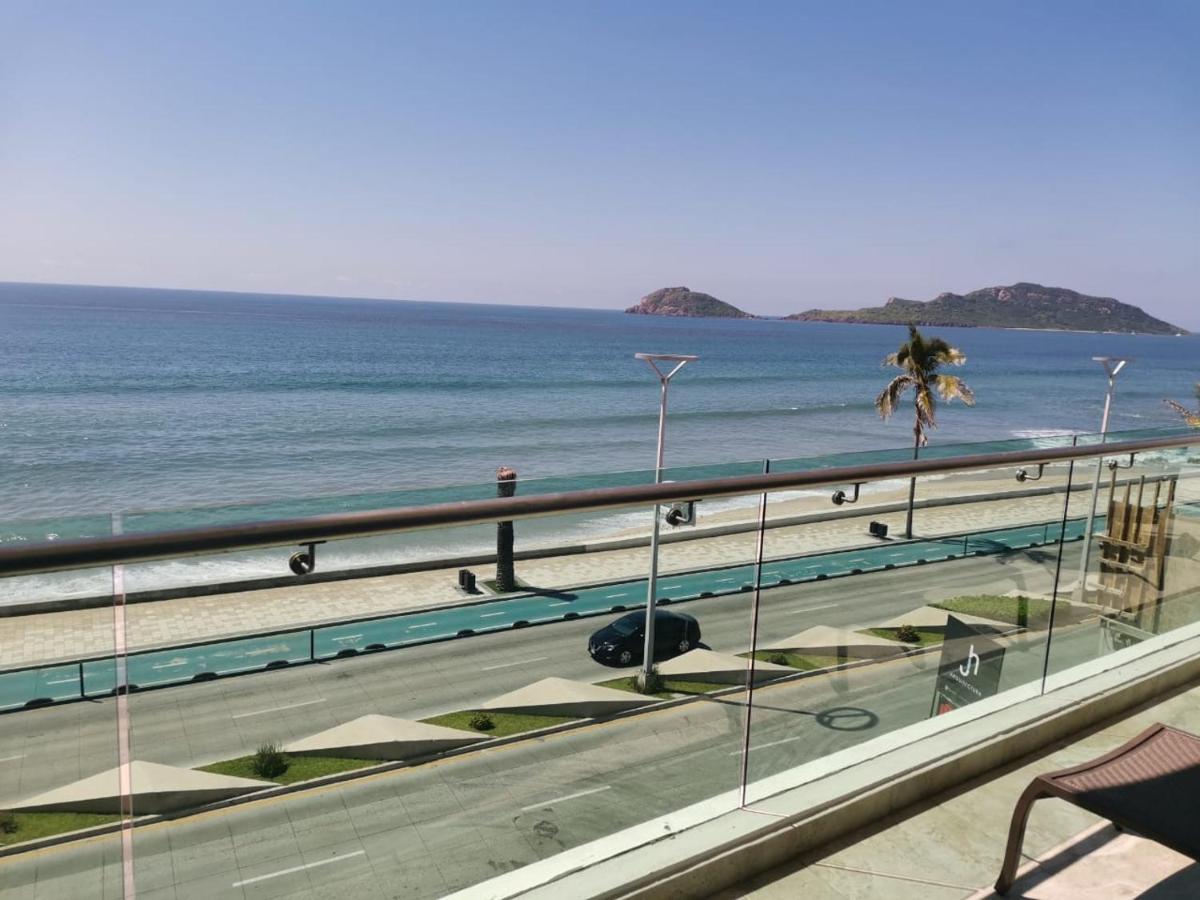 Hermoso Y Moderno Departamento Frente Al Malecon Con Preciosa Vista Al Mar Mazatlán Buitenkant foto