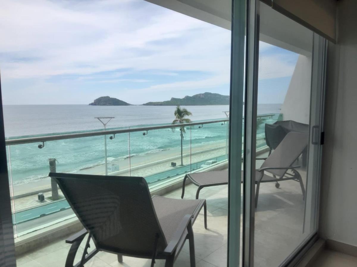 Hermoso Y Moderno Departamento Frente Al Malecon Con Preciosa Vista Al Mar Mazatlán Buitenkant foto