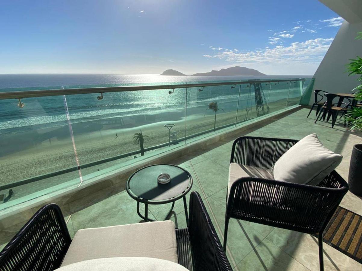 Hermoso Y Moderno Departamento Frente Al Malecon Con Preciosa Vista Al Mar Mazatlán Buitenkant foto